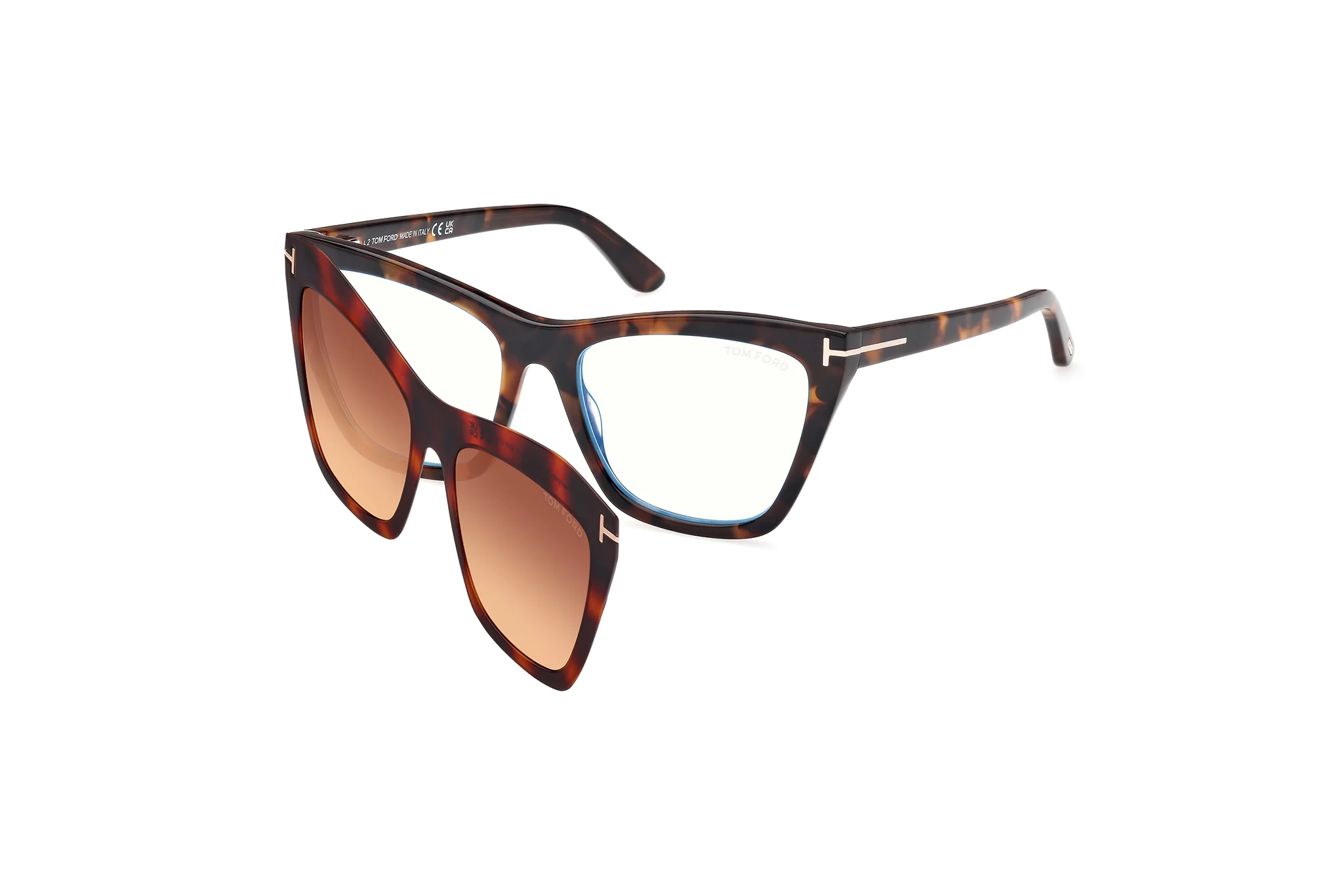 Tom Ford FT5971-B with Clip on