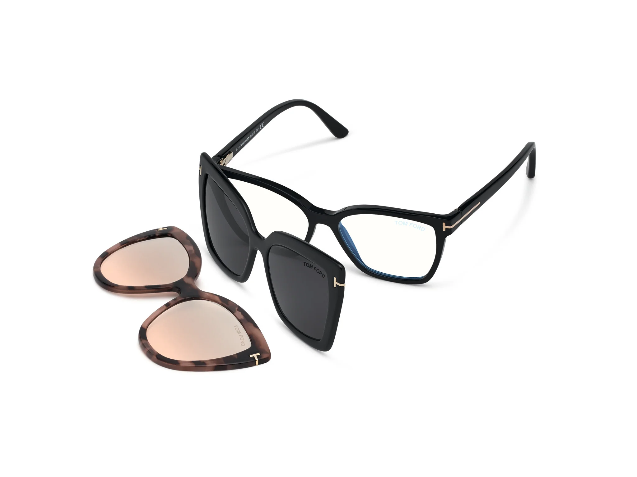 Tom Ford FT5641-B with Clip on